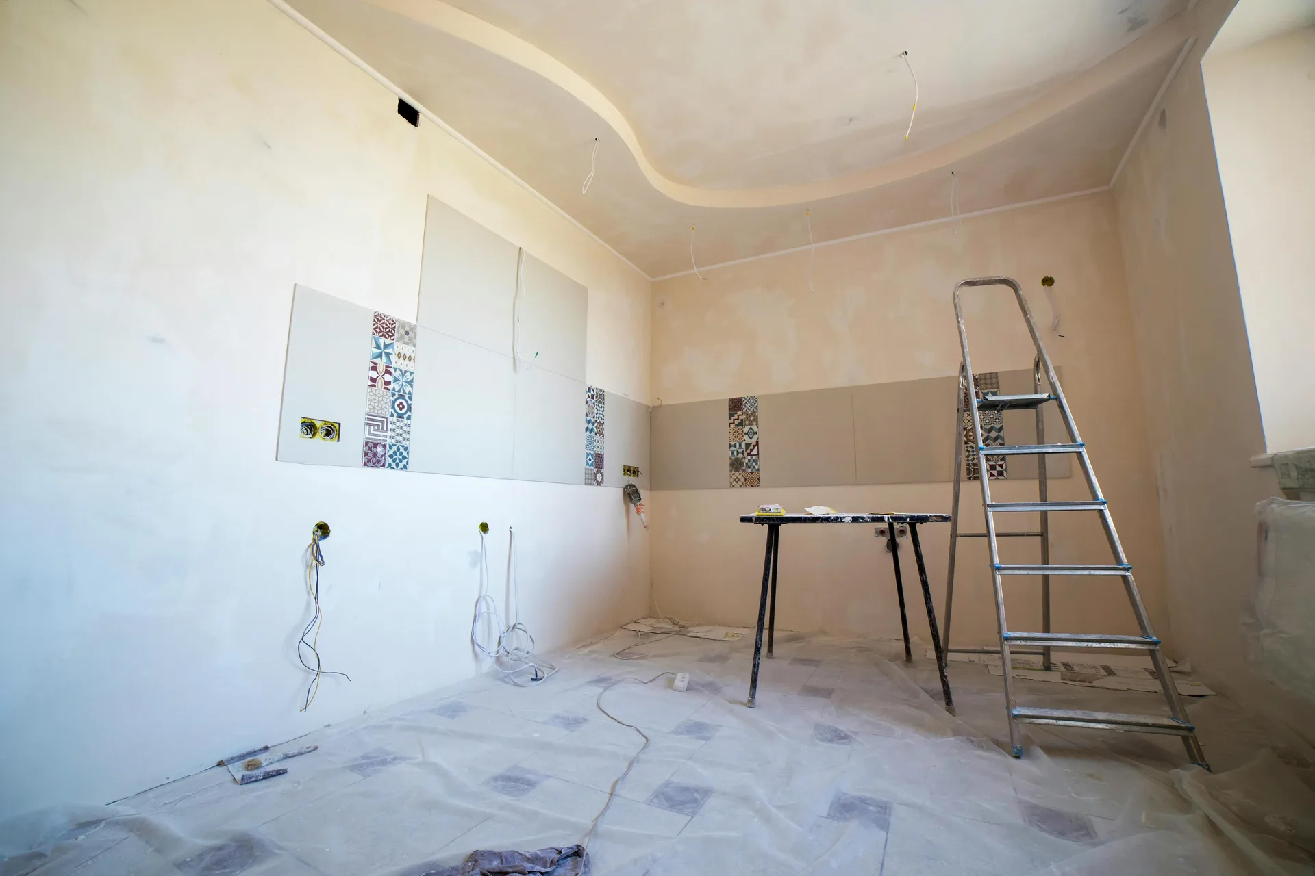 Custom interior remodeling detail